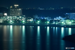 白浜の夜