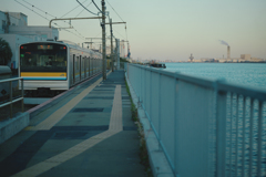 海の見える駅