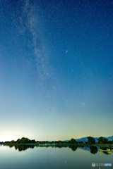 天の川　瓢湖
