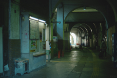 駅高架下
