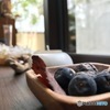 カフェの窓際