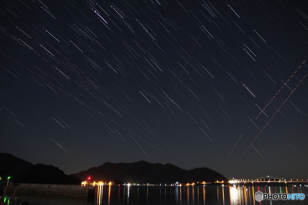 星降る夜★アブトマリーナ明合成