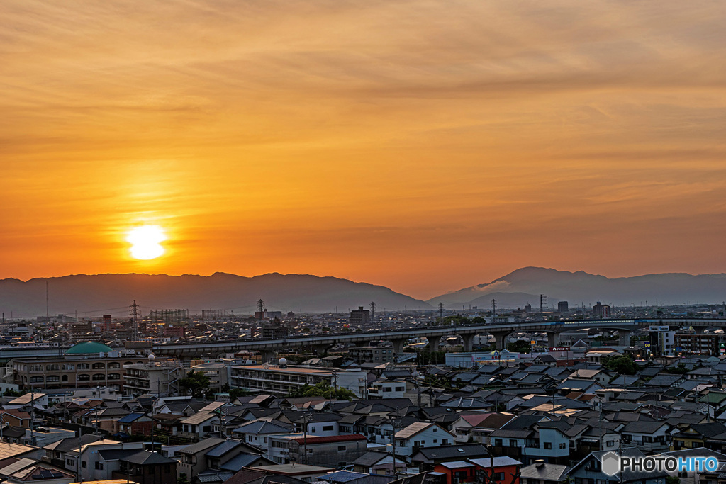 5/17夕陽18：35