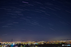 星流れる我が町
