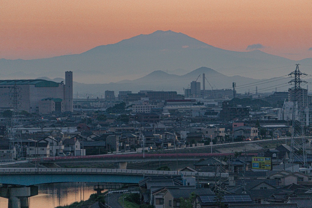 朝焼け御嶽