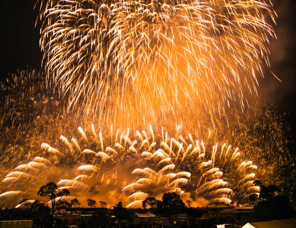２０１５　やつしろ全国花火競技大会