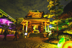 博多千年煌夜　　東長寺六角堂
