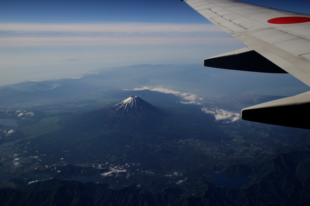 飛行機より②