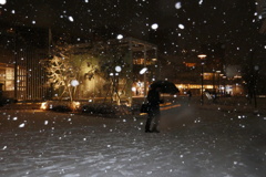 湘南・雪景色