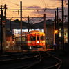 夕暮れの走り