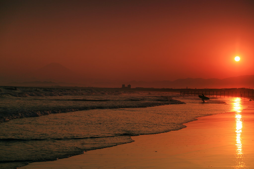 静かな夕暮れ
