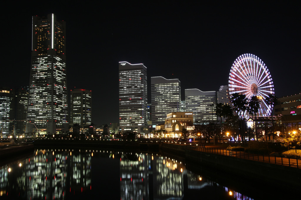 ハマの夜♪