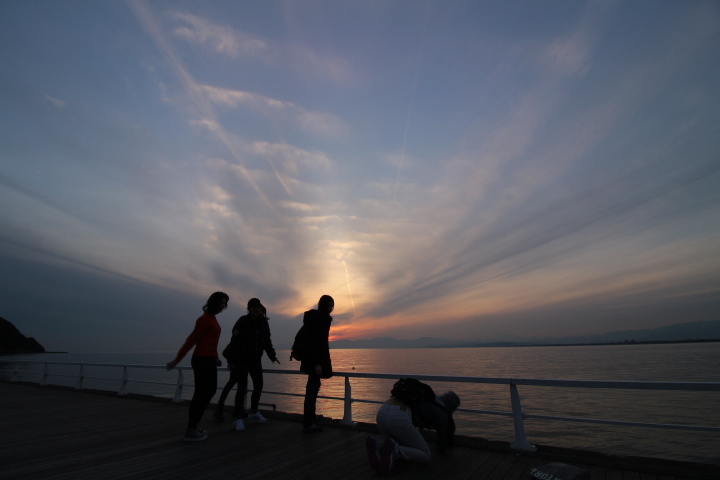 不思議な雲だね