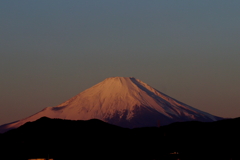 元日の富士山