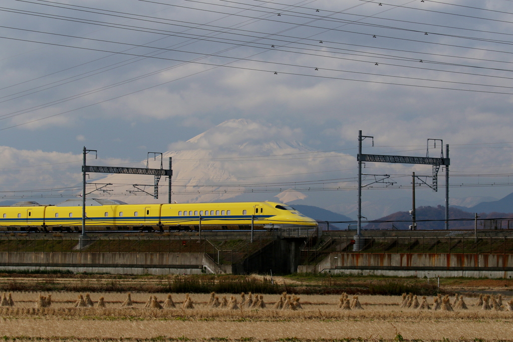 ドクターイエロー後尾