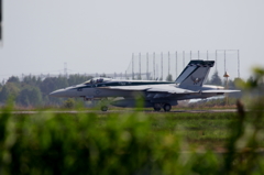 ４００離陸前タキシング