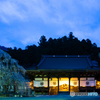 久遠寺の夜明け