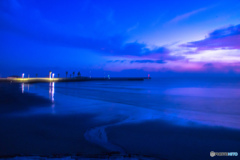 屏風ヶ浦の夜