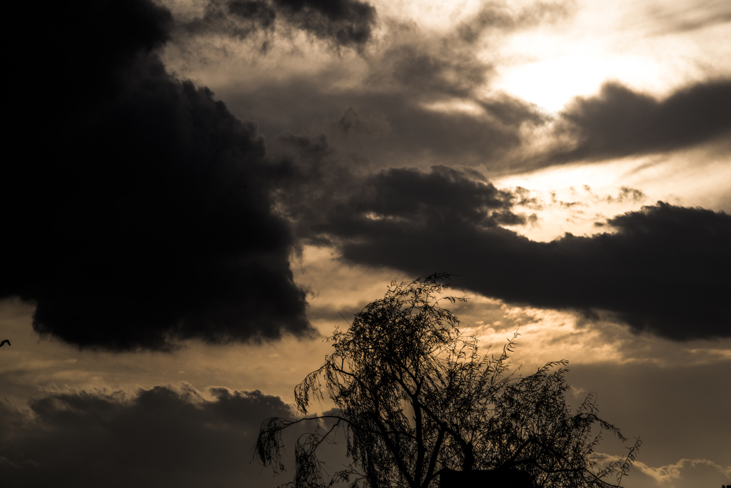 秋の雲空