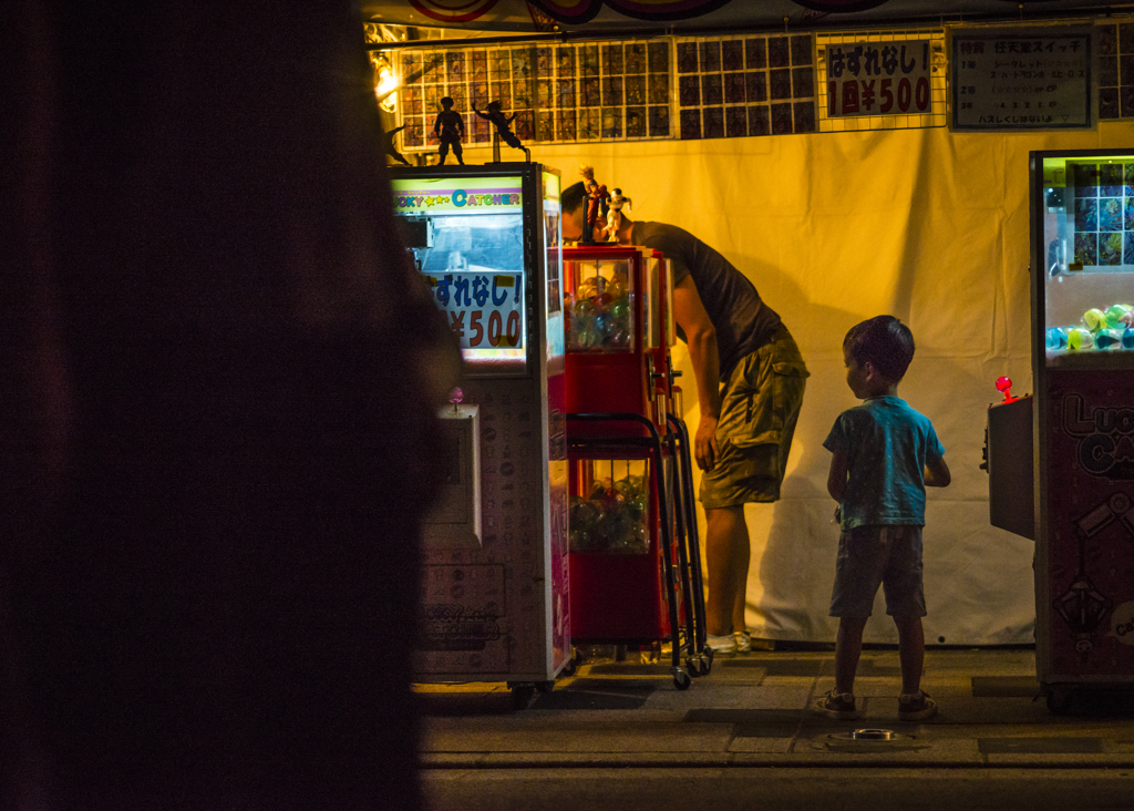 祭り灯と子