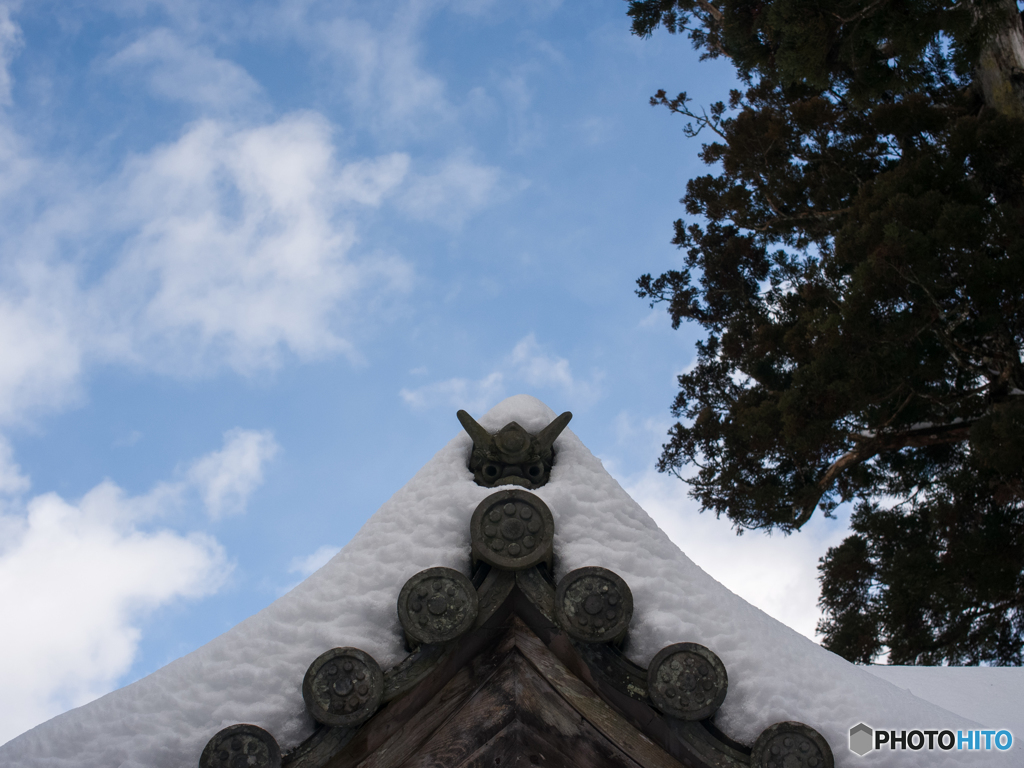 雪頭巾