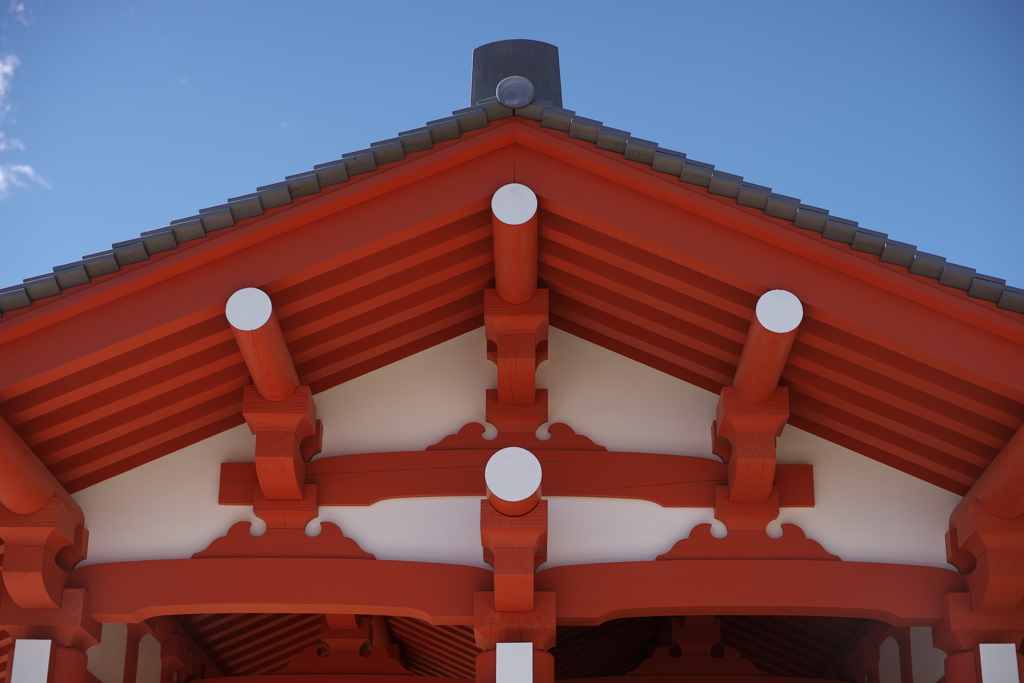 二重虹梁蟇股