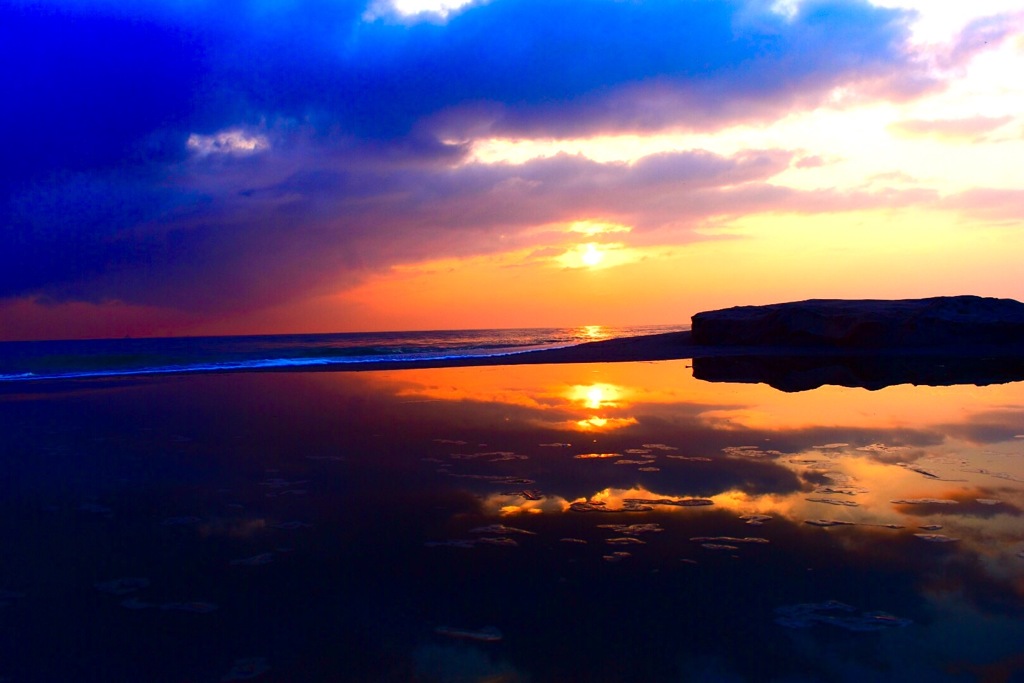 日本海の朝焼け By ふぁい Id 写真共有サイト Photohito