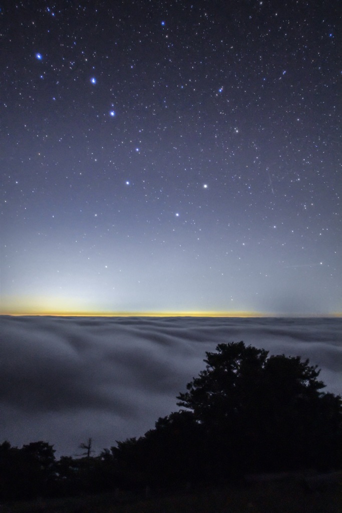 雲をすくう柄杓