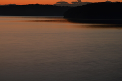 ○狭山湖夕景