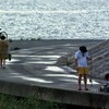 釣りを楽しむ