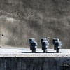道路わきのボルトナット