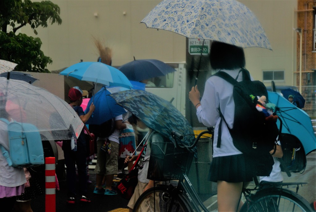 雨降り憂鬱な朝