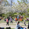 春休みの公園