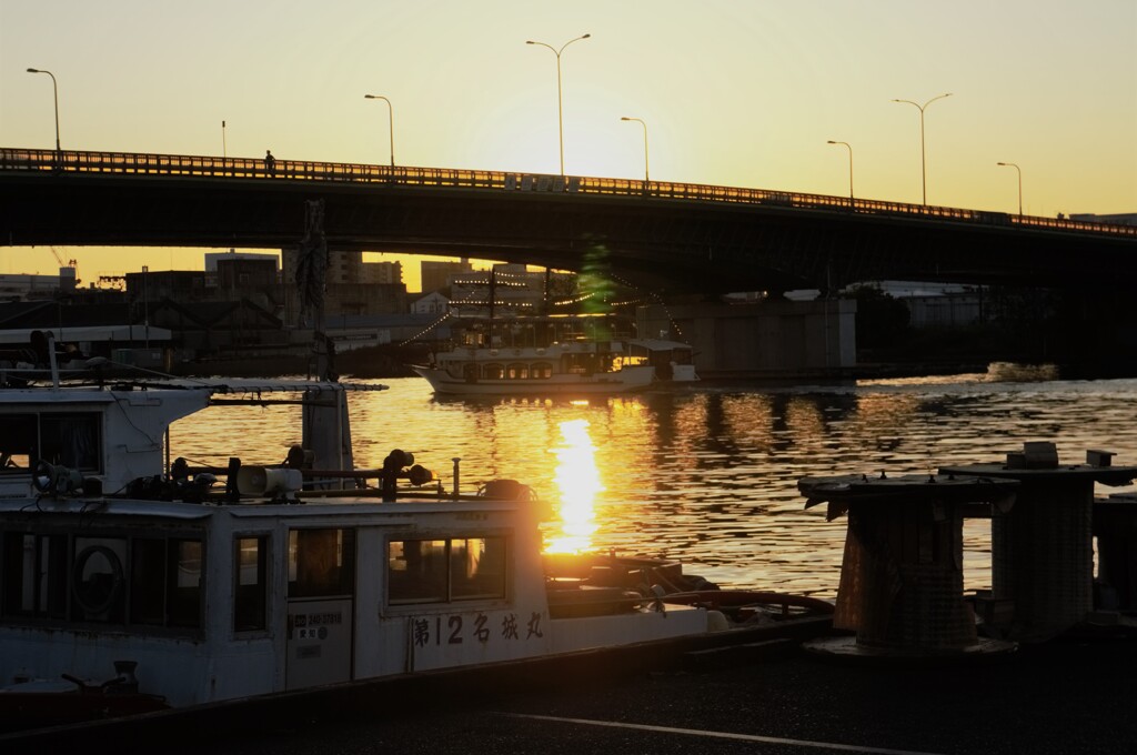 夕暮れ時