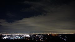 中間平の夜景
