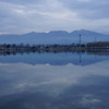 桐生競艇場の横の湖