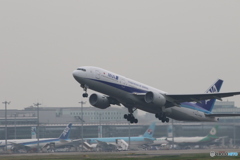 離陸！