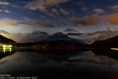 星空と富士山（1）