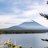 本栖湖からの富士山