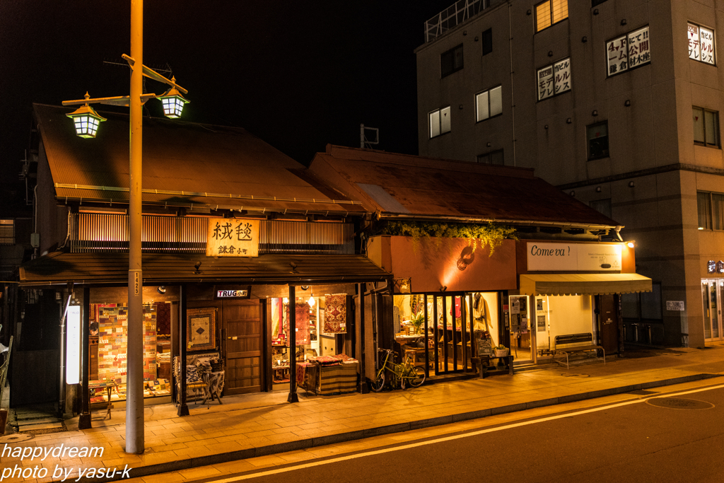 夜の鎌倉（4）