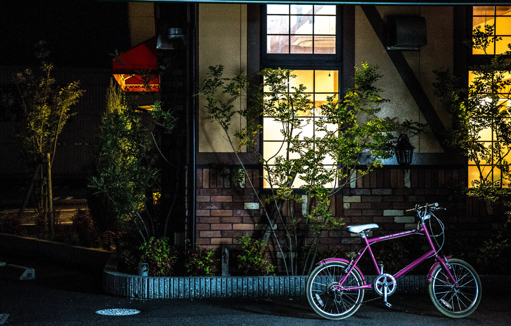 深夜カフェ