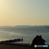 松江百景　宍道湖の夕景１
