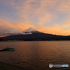 富士山の夕景　180415 
