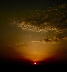 雨後の日の出