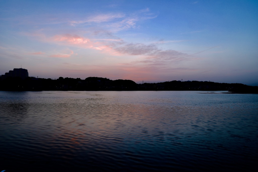 多々良川河口の黎明
