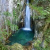 寂地峡五竜の滝　龍頭の滝（山口県岩国市錦町宇佐）