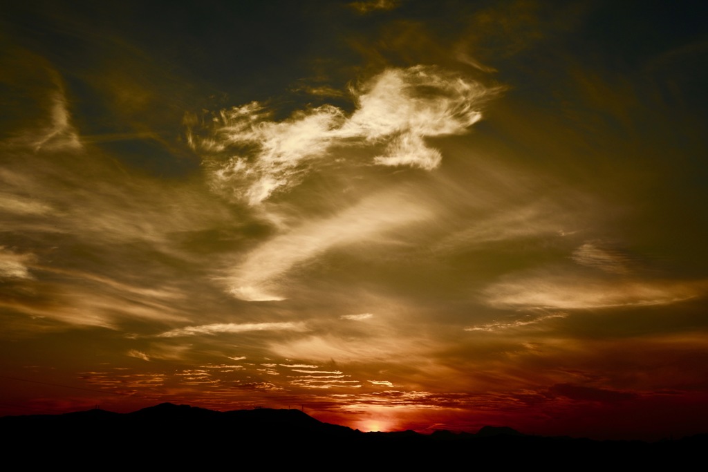 ある日の夕景