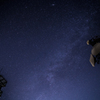 stars shining in the night sky
