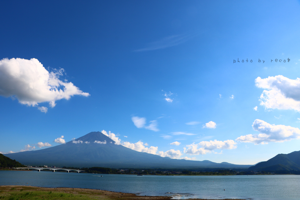 夏の富士山