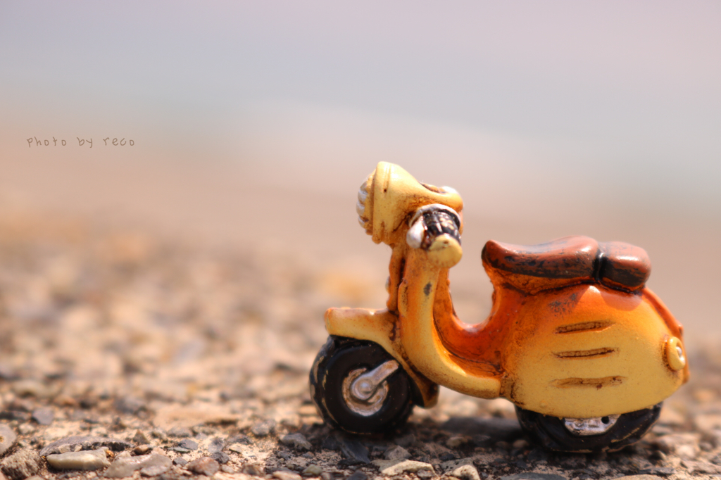 バイクで海へGo.｡.:*☆